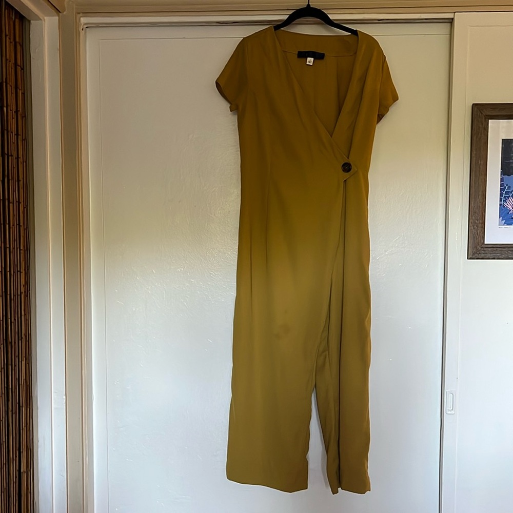 Yellow Retro Jumpsuit size small
